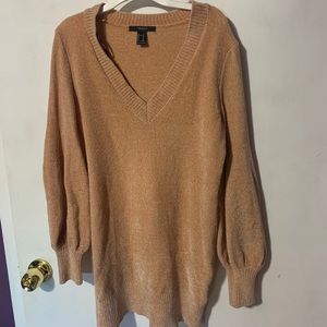 Peach Pink sweater dress